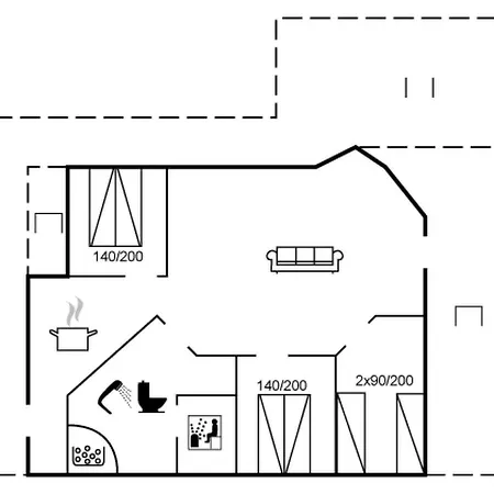 Сasa de vacaciones Thomasine - 1-5km From The Sea By Interhome *